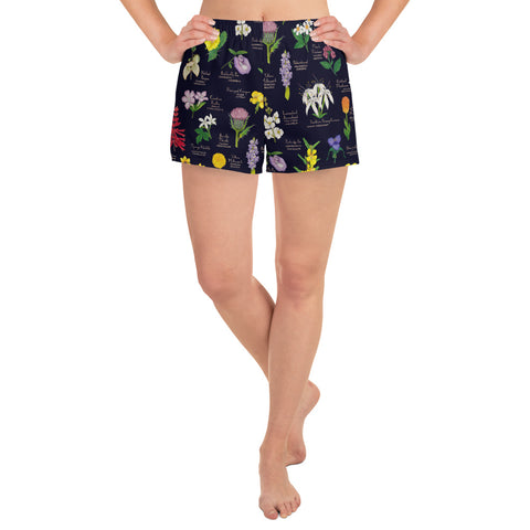 Florida Wildflowers (2023) Femme Recycled Athletic Shorts