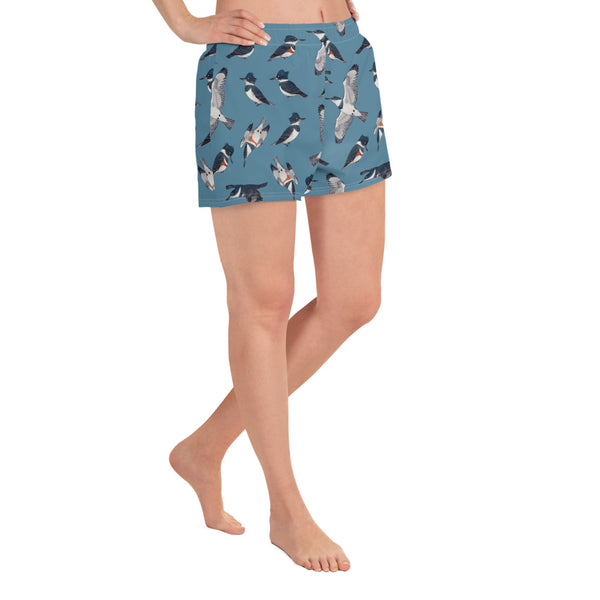 Belted Kingfishers Femme Recycled Athletic Shorts
