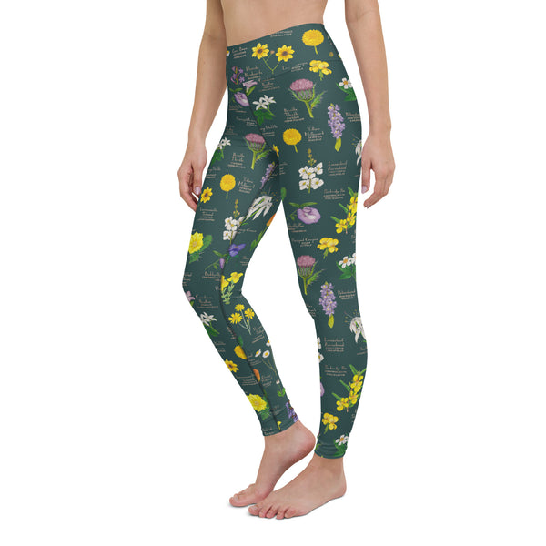 Florida Wildflowers (2023) All-Over Print XS-XL Leggings