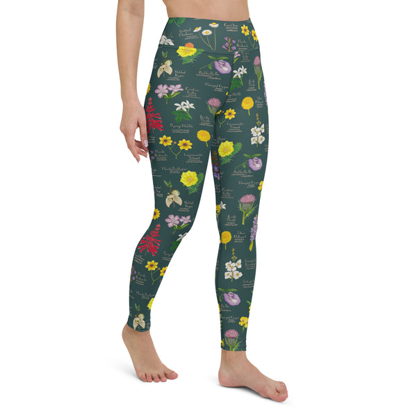 Florida Wildflowers (2023) All-Over Print XS-XL Leggings