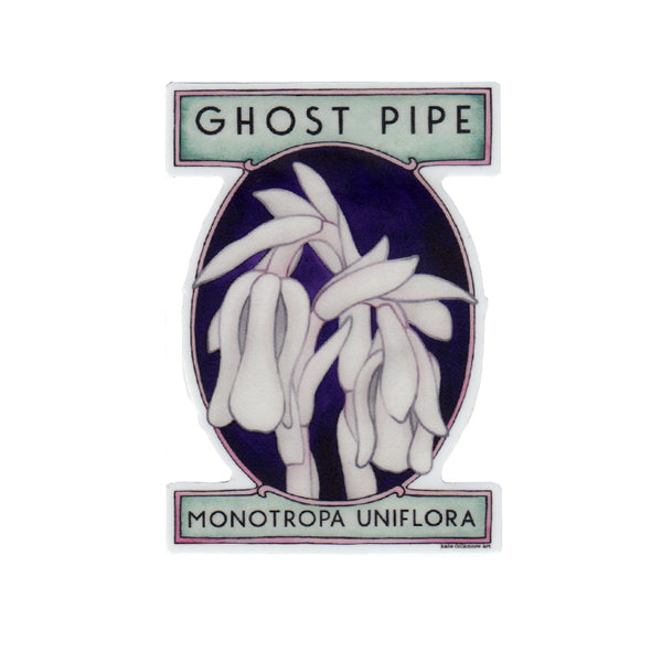 Ghost Pipe Vinyl Sticker
