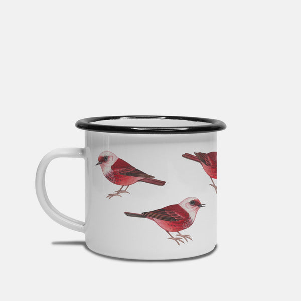 Pink-headed Warbler 10 oz. Camp Mug