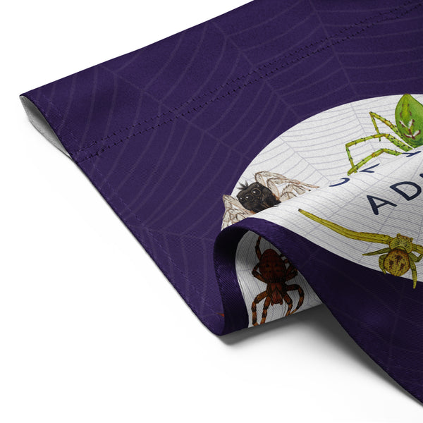 Society of Spider Admirers 12x17 Garden Flag