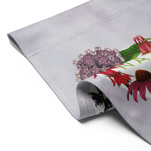 Plant Native 12x17 Garden Flag