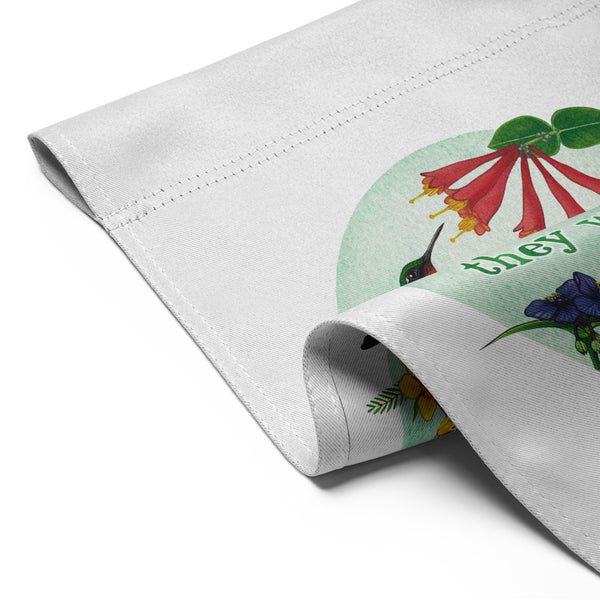 "If You Plant It They Will Come" 12x17 Garden Flag