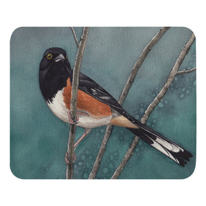 Eastern Towhee Mouse Pad