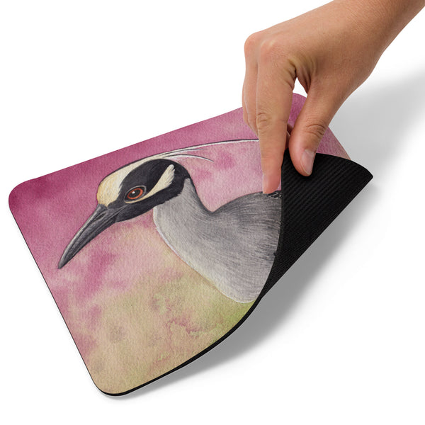 Yellow-crowned Night Heron Mouse Pad