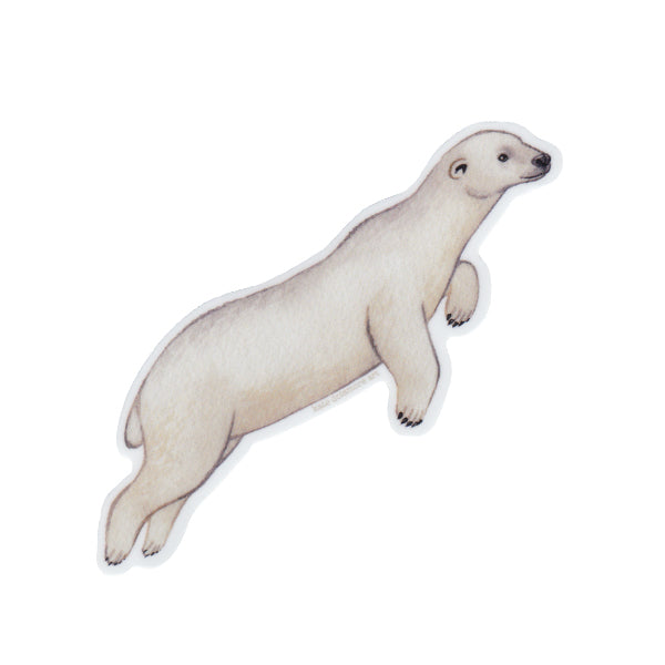 Polar Bear Vinyl Sticker