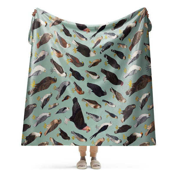 Raptors Sherpa Blanket (Vertical)