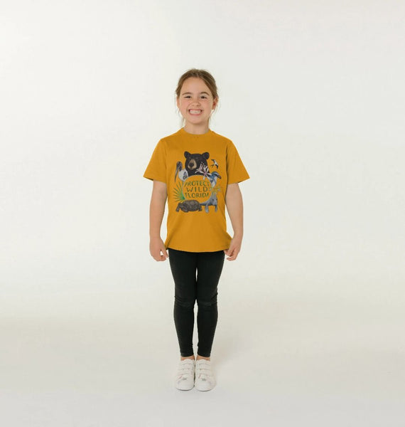 Protect Wild Florida Kids T-Shirt