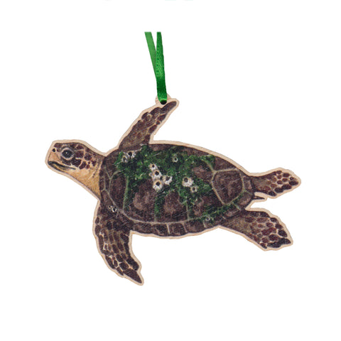 Loggerhead Sea Turtle Ornament