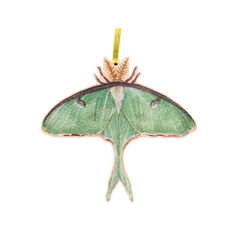 Luna Moth Ornament