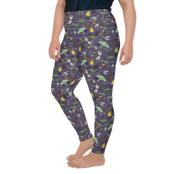 Insects All-Over Print 2XL-6XL Leggings