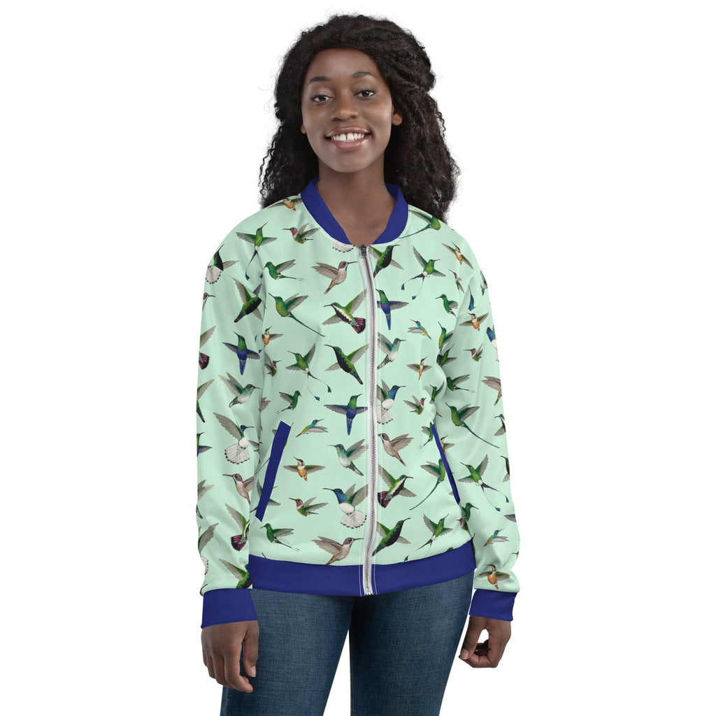 Hummingbirds Unisex Jacket – Kate Dolamore Art