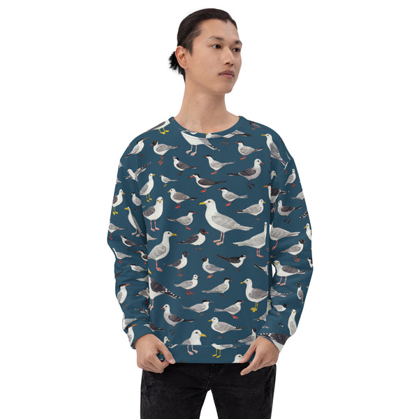 *SALE* Size Medium Gulls & Terns Unisex Sweatshirt