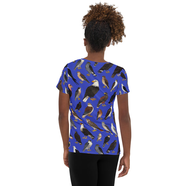 Raptors All-Over Print Women's Athletic T-shirt