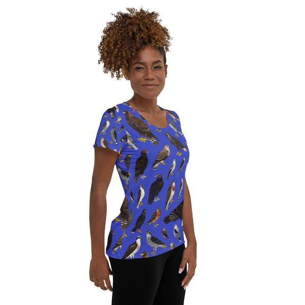 Raptors All-Over Print Women's Athletic T-shirt