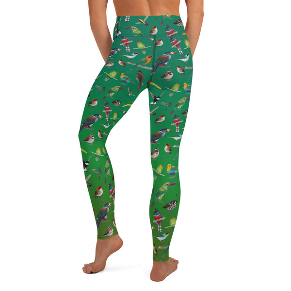 Colombian Birds All-Over Print XS-XL Leggings