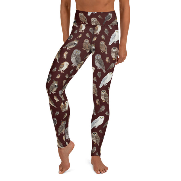 *SALE* Owls All-Over Print XS-XL Leggings