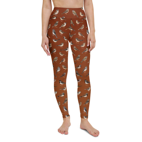 *SALE* Sparrows All-Over Print XS-XL Leggings