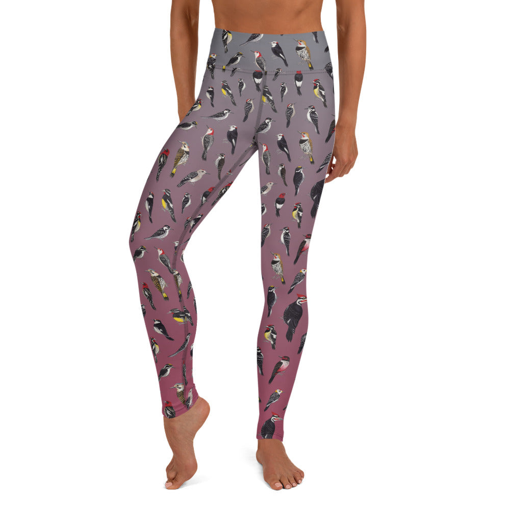 Woodpeckers All-Over Print XS-XL Leggings