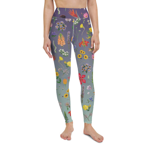 Florida Wildflowers (2022) All-Over Print XS-XL Leggings
