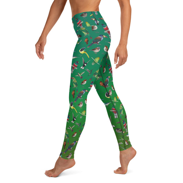 *SALE* Colombian Birds All-Over Print XS-XL Leggings