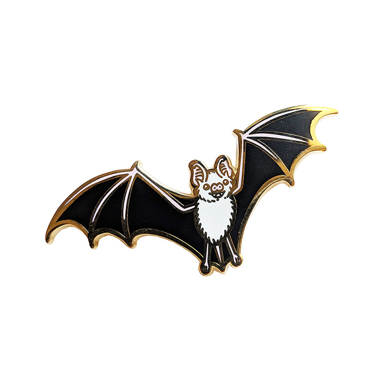 SECONDS Bat Enamel Pin