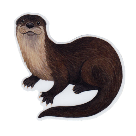 River Otter Vinyl Sticker