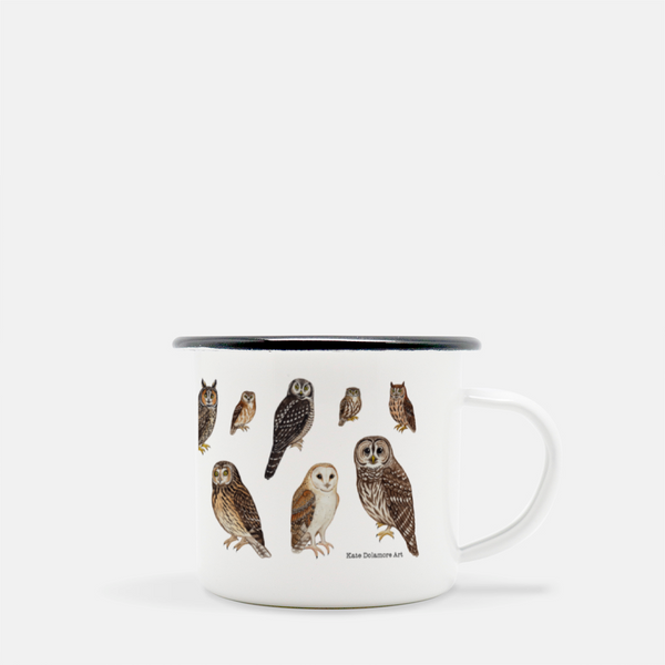 Owls of North America 10 oz. Camp Mug